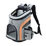 Outdoor Backpack Pet Cat Dog Travel Breathable Carrier Large Space Bag