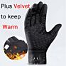 Outdoor Fishing Waterproof Mens Gloves Touch Screen Women Sport Ridding Windproof Breathable Non-Slip Gloves Lady Ski Autumn