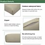 Outdoor Furniture Living All Weather Deep Seating Cushion Patio Chair Seat and Back Cushion Set