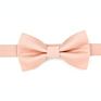 Peach Polyester Bowtie for Men