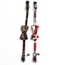 Pet Apparel Accessories Camouflage Printed Collar Sporty Cool Adjustable Collar with Bow Tie and Bell for Cats