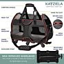 Pet Carrier Airline Approved Expandable Soft-Sided Dog Carrier Pet Travel Bag Safe and Easy for Cats and Dogs