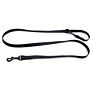 Pet Supplies Dog Products Cool Black Pvc Coated Leather Dog Collar and Leash Set for Small Medium Large Dogs