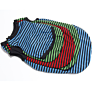 Pet Vest Color Stripe Clothing Dog T-Shiirt