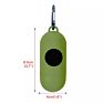 Pet Waste Bags Dog Leash Clip Hangable Degradable Environmental Poop Bag Holder