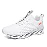 Plain Soft Breathable Pu Chunky Sneakers Men Casual Shoes