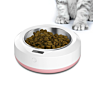 Plastic round Food Weighing Pet Dog Bowl with Electronic Scales