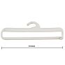 Plastic Towel Hanger Blanket Hanger for Display in Clothing Store Bathroom Towel Hangers