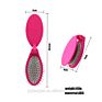 Pocket Hair Brush Plastic Comb Private Label Size Mirror Set with Cartoon Foldable Women Kids
