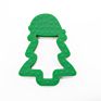Popular Melikey Silicone Xmas Tree Christmas Teething Toys Silicone Baby Teether
