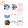 Portable Free Pet Feeding Bottle Travel Dog Pet Cat Food Water Bottle