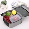 Portable Soft Thermal Lunch Food Delivery Bag Tote Insulated Cooler Bag with Shoulder Strap