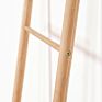 Premium Free Standing 6 Tier Wood Blanket Ladders Stand Bathroom Accessories Bamboo Towel Drying Rack