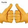 Preumium Insulated Deerskin Yellow Leather Work Gloves