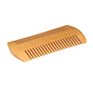 Private Label Portable Fine and Coarse Dual Teeth for Men Moustache Wooden Beard Comb