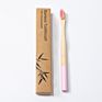 Private Label Rainbow Soft Kids Bamboo Toothbrush for Children