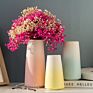 Professional Manufacture Gradient Blue Large Ceramic Flower Vase Morden