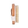 Professional Wooden Handle Exfoliating Dry Skin Body Scrub Bath Brush with Natural Bristles and Ppr Massage Nodes