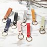 Pu Leather Keychain Business Gift Car Auto Key Strap Waist Wallet Keyrings