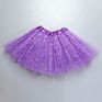 Puffy and Baby Sparkle Stars Tutu Children Glitter Stars Tutu Skirts for Girl Kid Sequined Star Veil Skirt