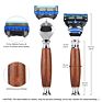 Pure Badger Brush Set for Men Safety Razor Razor Shaving Brush