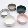 Pure Copper Dog Food Bowl Solid Marble Pet Slow Feeder Bowl Ceramic Pet Bowl