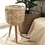 Rattan Plant Stand Plant Rattan Plant Stands Planters Basket Stand for Home Decor