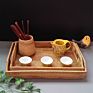 Rattan Tray Rectangular Fruit Bread Storage Basket