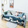 Rawhouse Retro Abstract Style Art Cartoon Design Home Decor Woven Cotton Blanket