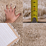 Ready to Ship Colorful Chenille Super Soft Fluffy Carpets Anti-Slip Bathroom Carpet Rug
