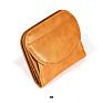 Real Leather Rfid Blocking Women Small Size Money Wallet with With Folding Coin Purse