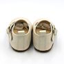 Reasonable Price Anti-Slip Cow Leather Cream Baby Infant Leather Mary Jane Toddler Shoes