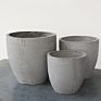 Rectangular Reusable Succulent round Concrete Planter Molds