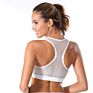 Removable Pads Women Back Front Mesh Sports Bra Wireless Ladies Gym Yoga Fitness Workout Sports Bra Women