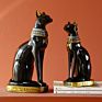 Resin Crafts Home Resin Ornament Crafts Crafts Cat Sculpture Egypt God Home Figurine Home Decoration Indoor Decoration Mascot