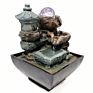 Resin Fountain Interior Decoration Micro Creative Landscape Desktop Geometric Feng Shui Small Pieces 13026