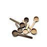 Reusable Long Handle Wood Coffee Measuring Spoon Wooden Coffee Scoop