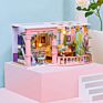 Wooden Dollhouse Miniatures DIY for Kids