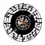 Rock Music Unique Living Room Wall Decor Vintage Vinyl Record Clock