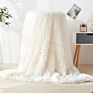 Room Decorative Shaggy Longfur Throw Blanket Soft Cozy Plush Fuzzy Faux Fur Blanket for Couch