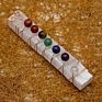 Round Beads Plaster Winding Ornament Colorful Natural Beads Pendant Craft Ornament Charms Beads Jewelry Accessories