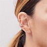 Roxi S925 Sterling Silver Single Crown Stud Earring Diamond Threaded Ear Piercing Cz Earrings