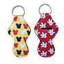 Rts Design Neoprene Chapstick Lipstick Holder Keychains Lip Balm Cover