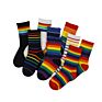 Rts Rainbow Kid Socks Infant Toddler Cotton Socks