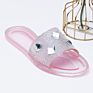 Rts Slipper Elegant with Letter Gg Casual Non-Slide Designers Soft Platform Flip Flop Transparent Women's Shoes