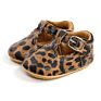 Rubber Sole T-Bar Newborn Prewalker Anti-Slip Toddler Baby Girl Shoes