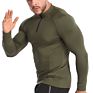 Rx Long Sleeve Men Sauna Suit Sweat Activated T Shirt Fitness Dryfit T-Shirts Sports