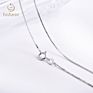 S925 Pure Sterling Silver Italy Box 18 Inch Necklace Chain