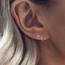 S925 Sterling Silver Single Ear Clip Earrings Personality Single Cuff Earring
