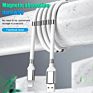 Self Winding Magnetic Fast Charging Cable Charger Data Cable with Magnet for Usb Type C Micro Lightning Cables